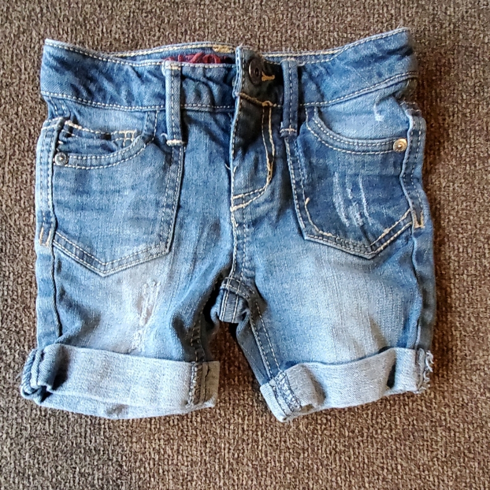 Denim Jean Shorts by Arizona (Size 5)